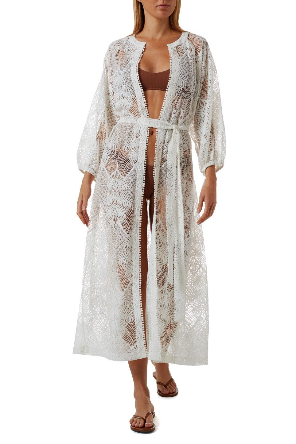 Yasmin White Kaftan