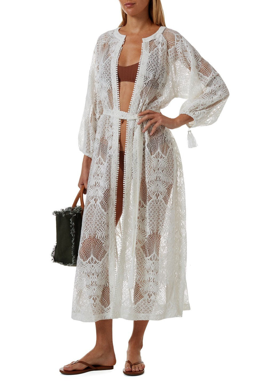 Yasmin White Kaftan