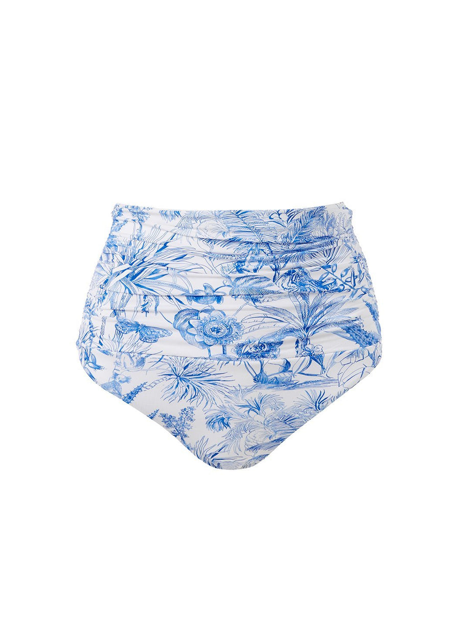 ancona-blue-tropical-high-waisted-bandeau-bikini-bottom