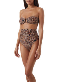 ancona cheetah print high waisted bandeau bikini model_F