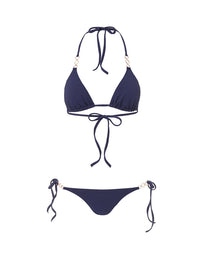 anguilla navy zigzag triangle triple ring bikini 2019