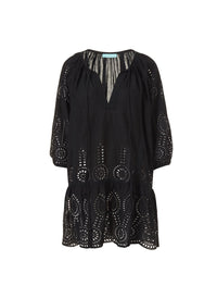 Ashley Black Short Kaftan