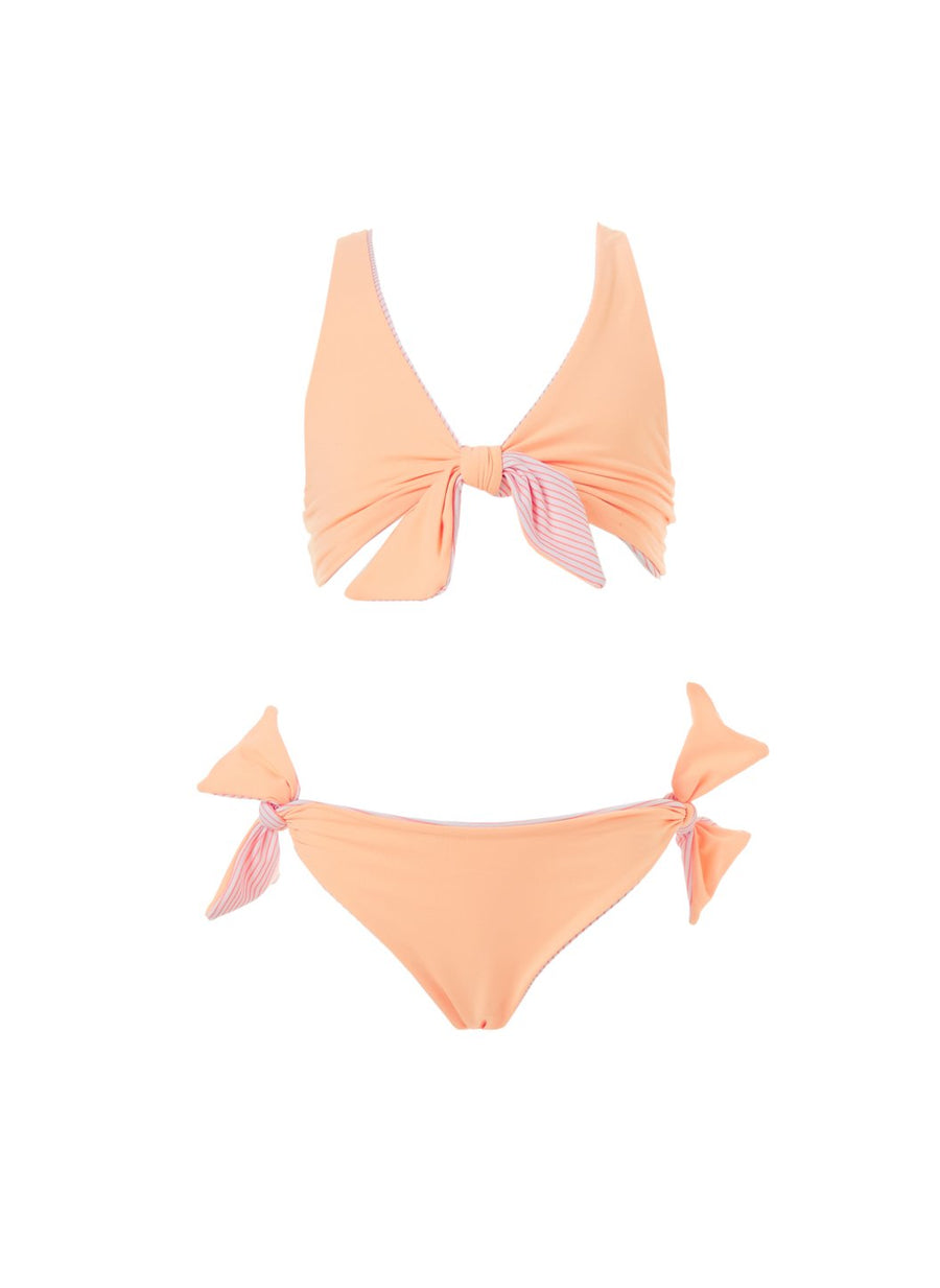 baby como mango stripe mango triangle knot bikini 2019 2