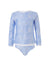 Baby Dakota Blue Paisley Long Sleeve Rash Vest