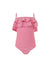 baby ivy red gingham frill onepiece swimsuit 2019