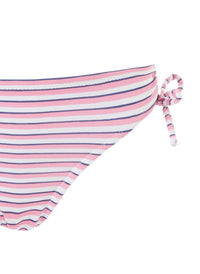 Baby New York Pink Stripe Triangle Bikini