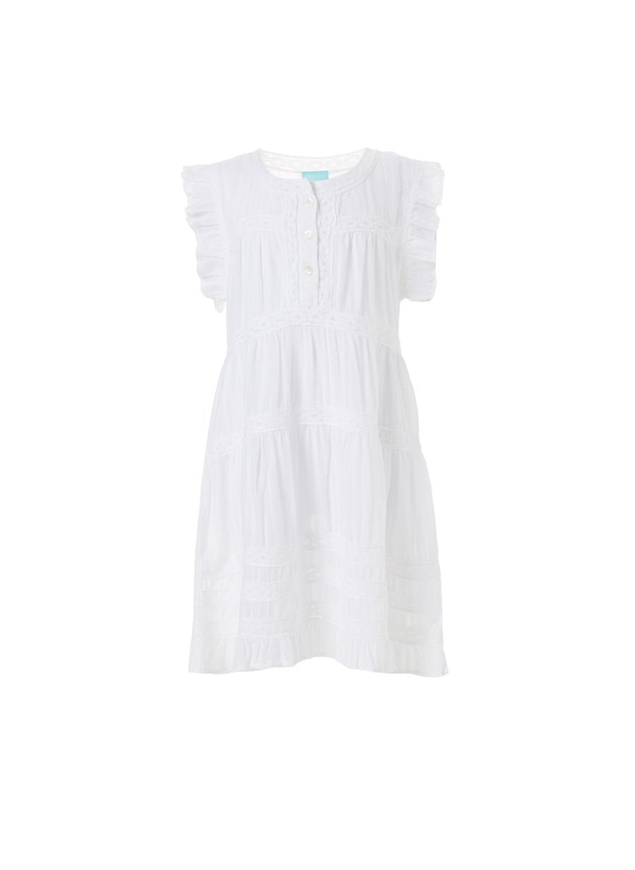 baby rebekah white smock dress 2019