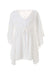 Baby Sharize White Embroidered Kaftan