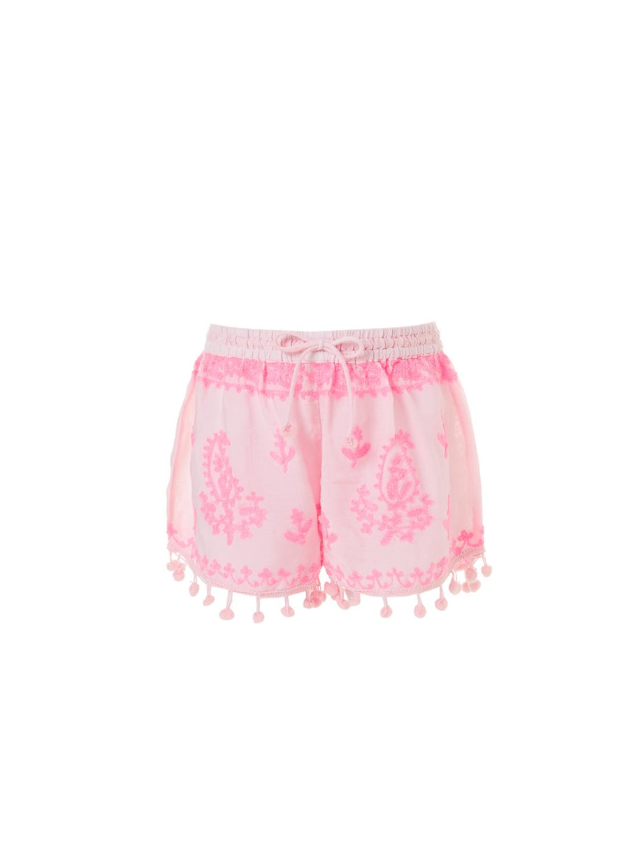 baby shorts pale pink neon 2019