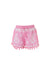 Baby Sienna Embroidered Beach Shorts Rose/White