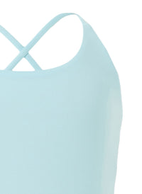 Baby Vicky Sky/Mango  Cross Back Onepiece Swimsuit