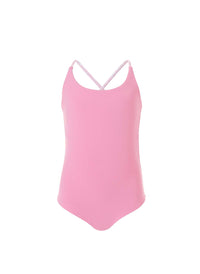 Baby Vicky Pink Paisley/Pink Reversible Swimsuit