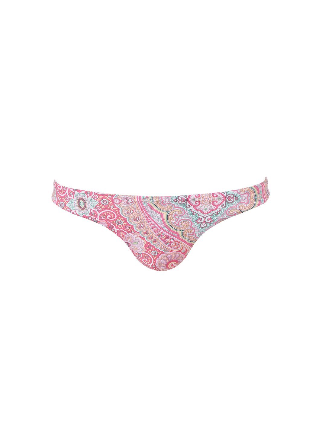 Melissa Odabash Barbados Blush Paisley Underwired Cup Bandeau Bikini Official Website