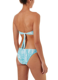 barcelona paisley bandeau traingletrim bikini 2019 B