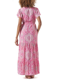 barrie blush paisley wrap long dress model_B