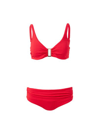 bel-air-red-ribbed-bikini-Cutout