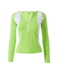 bondi-lime-eco-long-sleeve-bikini-top