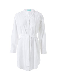 Brandi White Dress Cutout