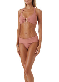 Brussels Dusty Rose Supportive Halterneck Bikini 2020