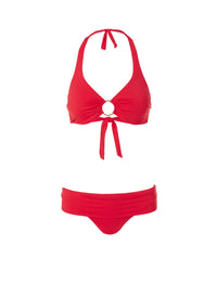 Brussels Red Halterneck Bikini