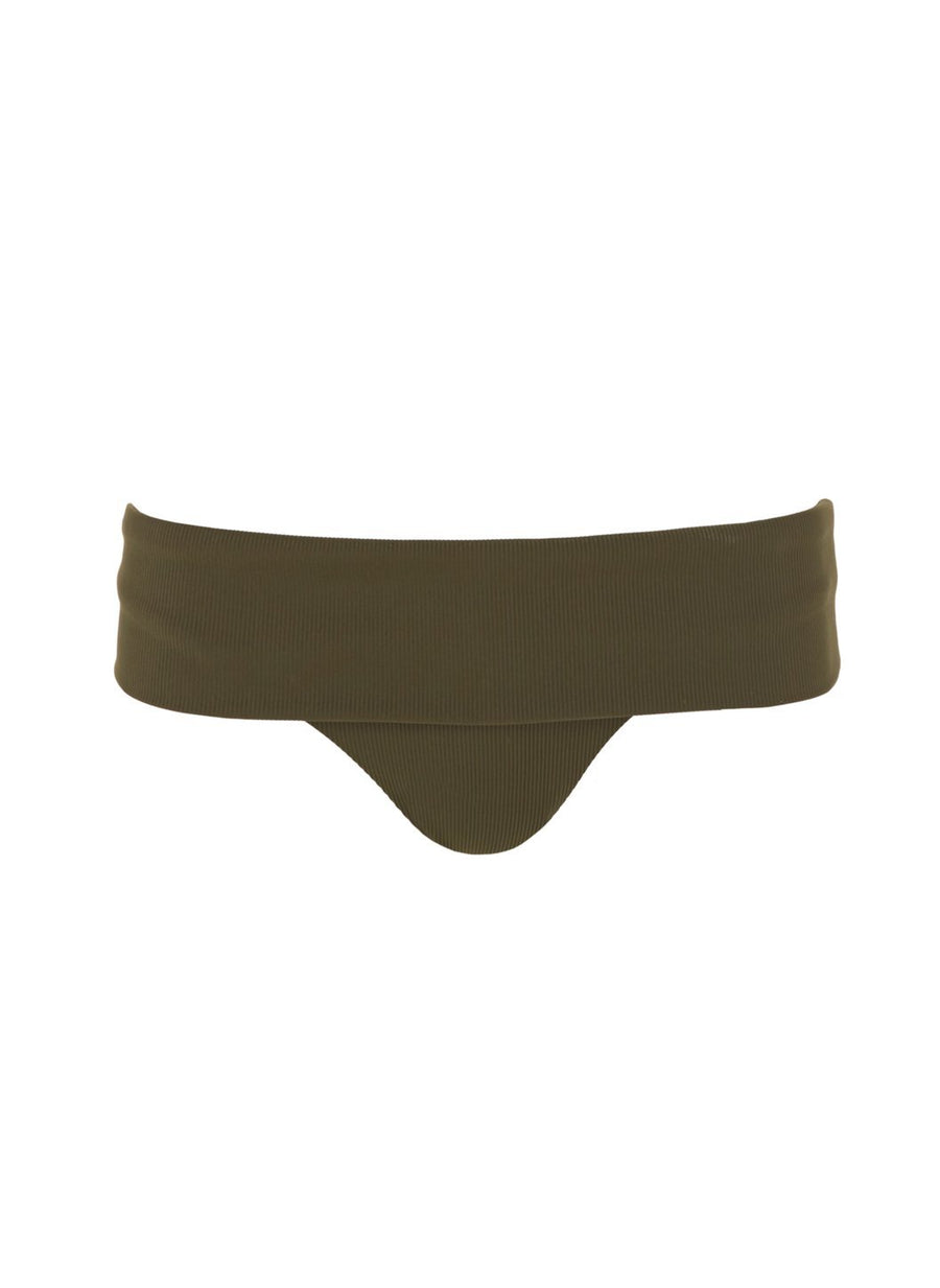 brussels-olive-ribbed-bikini-bottom - Cut-Out