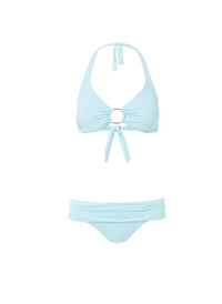 brussels sky halterneck ring supportive bikini 2019
