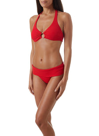 Brussels Red Mazy Bikini Bottom