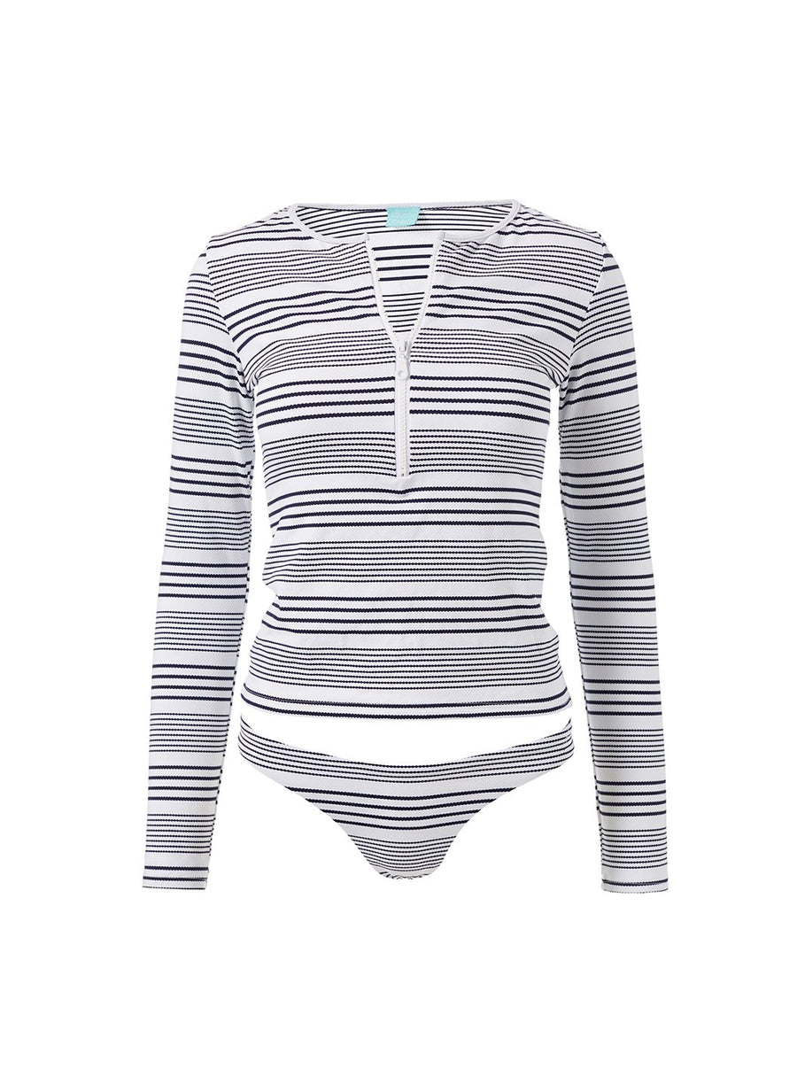 cali-nautical-pique-stripe-long-sleeve-bikini