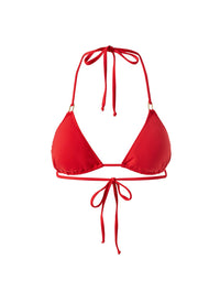 cancun-red-eco-classic-triangle-bikini-top