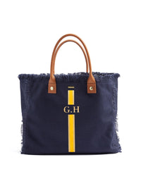 Cap Ferrat Navy Yellow