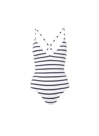 Exclusive Catalina Marine Over The Shoulder Crossback Swimsuit