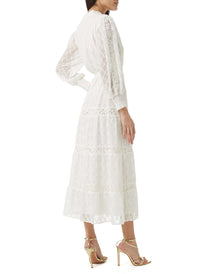 Dahlia White Dress Model_B