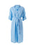 dania blue long shirt dress