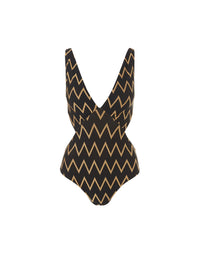 Del Mar Zigzag Swimsuit