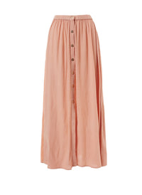 dru tan button down maxi skirt 2019