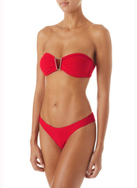 exclusive barcelona red bandeau triangletrim bikini 2019 F