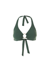 exclusive brussles fold over bikini top forest