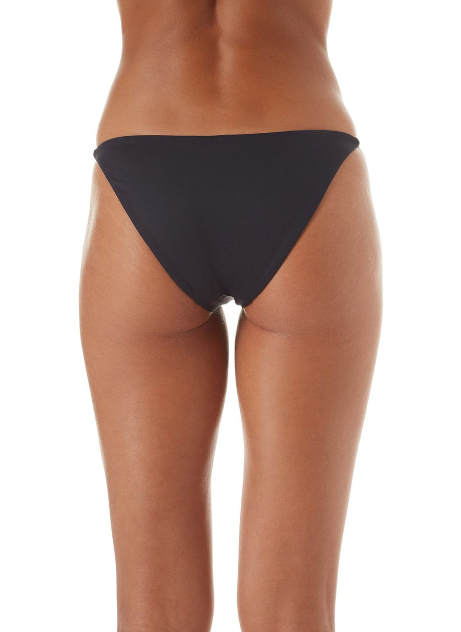 exclusive st tropez high leg bikini bottoms black B_2