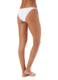 exclusive st tropez high leg bikini bottoms white B