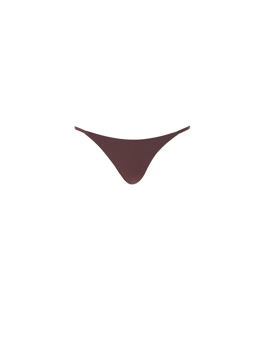 exclusive sttropez high leg bikini bottoms walnut 2019