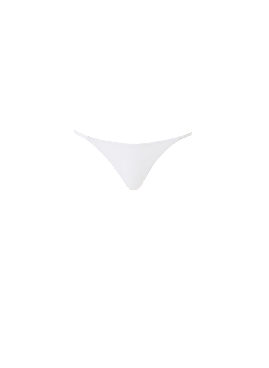 exclusive sttropez high leg bikini bottoms white 2019