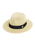 fedora beige black cutout
