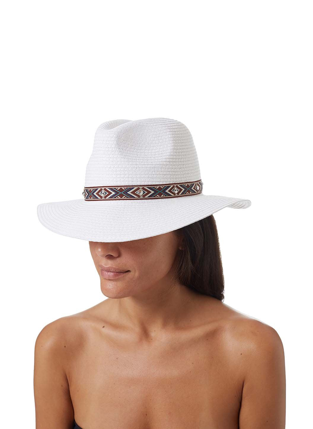 fedora-hat-in-white-aztec-model