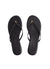 Leather Flip Flops Black