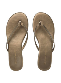 flip flop leather bronze 2019