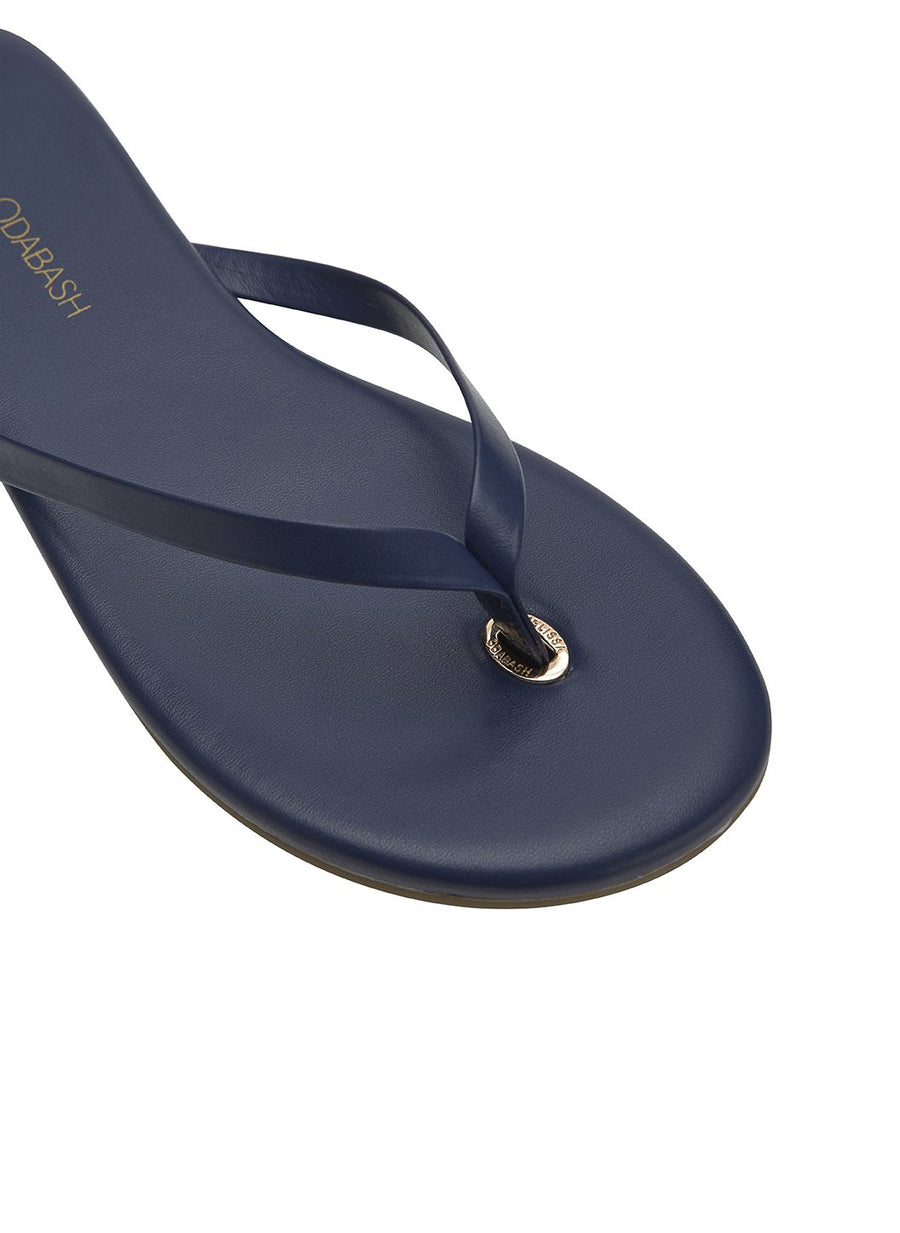 flip flop leather navy 2019 3