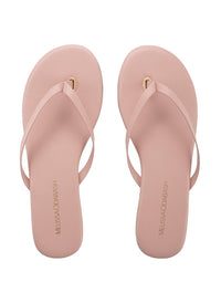 flip flop leather pink 2019