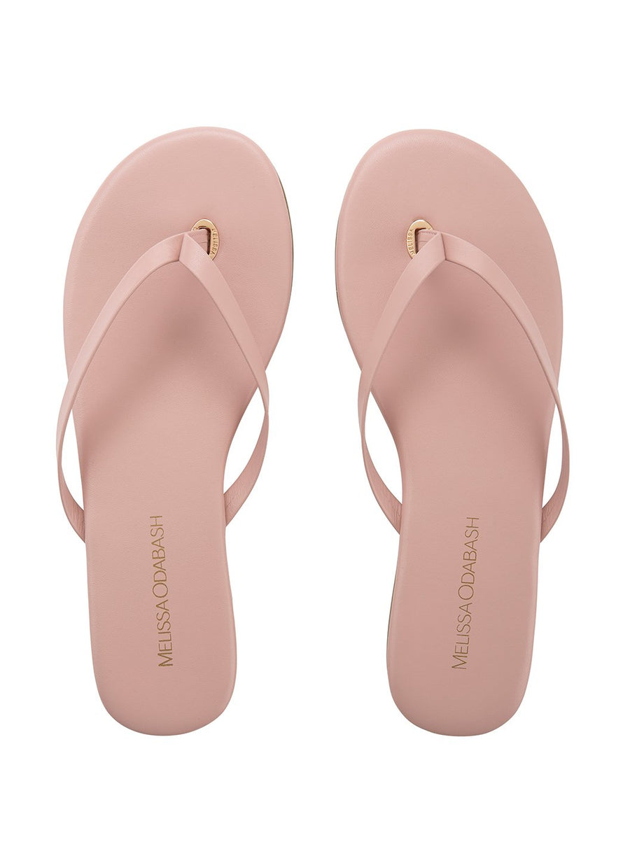 flip flop leather pink 2019