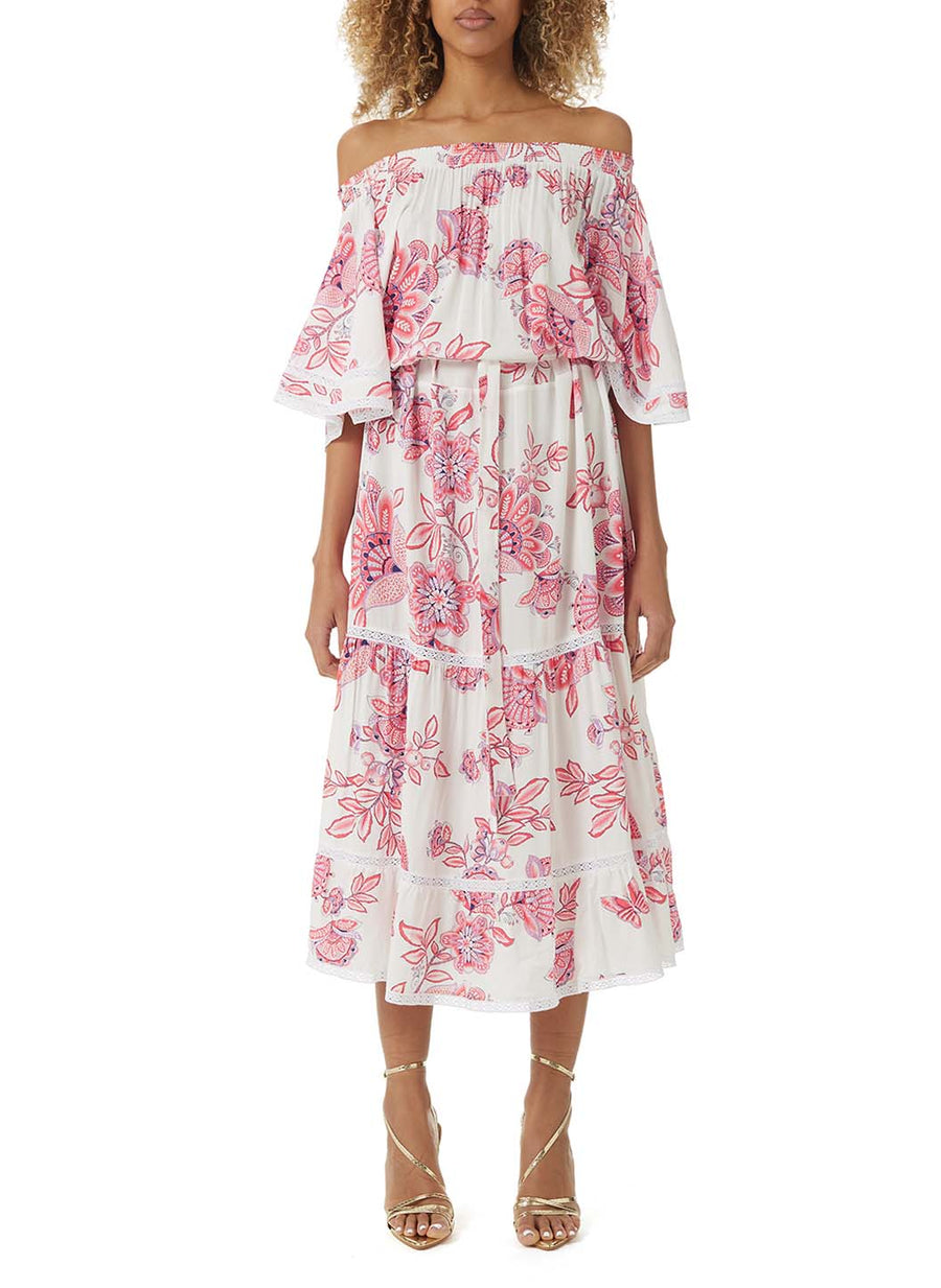 Flora Butterfly Dress Model_F