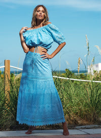 Francesca Cornflower Blue Top